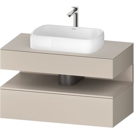 Duravit Collection One Konsolenwaschtischunterbau, 1 Auszug, 1 (1/2)