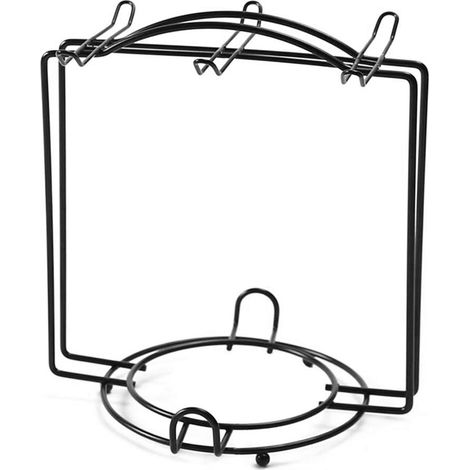 Présentoir à tasses à thé en acier inoxydable antirouille pour tasses et plats