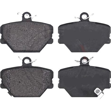 KIT PASTIGLIE FRENO ANTERIORI compatibile con SMART CROSSBLADE (450) / PASTIGLIE FRENANTI AUTO OEM P 50 038, / SOSTITUZIONE DIRETTA / BASSA POLVERE / SILENZIOSO