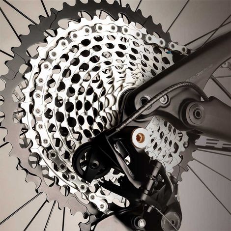 116 Glieder Stahl Ultraleichte 10-Gang Rennrad-Mountainbike-Kette Ersatzkette Zubehör (1/5)
