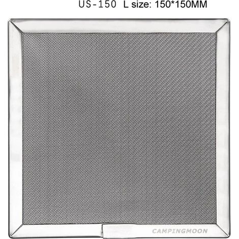 Accessoire pour réchaud de camping extérieur en acier inoxydable : grille chauffante à flamme infrarouge pour réchauds de cuisson portables (1/4)
