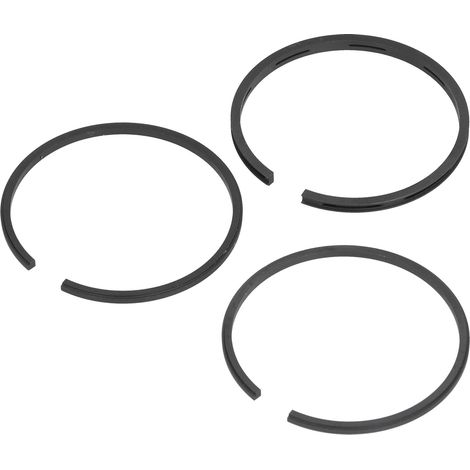 Jeu de segments de piston 65mm pour compresseur d'air et pompe, moteur 0.25-0.36, bagues de compression en acier, rechange durable (1/5)