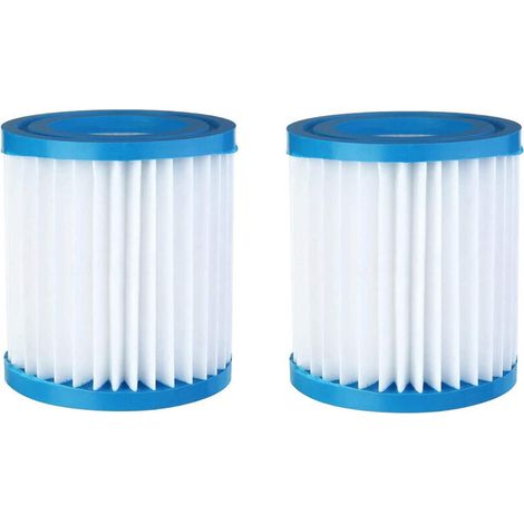 Lot de 2 filtres pour pompe de filtration de piscine Coffret et kit domotique