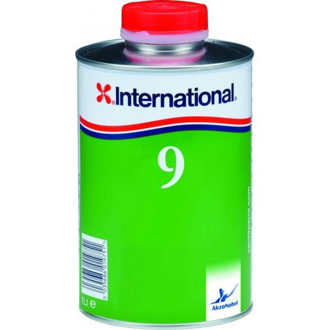 Diluant N°9 International pour bi-composant application brosse - INTERNATIONAL - 1 l