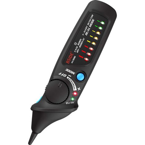 AVD06 Tester di Tensione senza Contatto 12-1000V Modalità Automatica/Manuale Regolazione della Sensibilità Rilevamento NCV Filo Attivo Individuazione del Punto di Interruzione con Indicatore LED a Col (1/5)