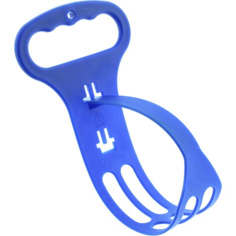 Kabelbinder mit Handgriff / Trageriemen für Verlängerungskabel (1/2)