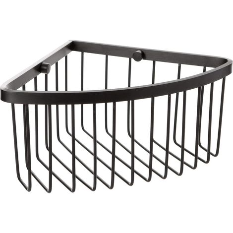Étagère Salle de Bain d’Angle Aluminium, 20 x 11,5 x 20 cm (1/4)
