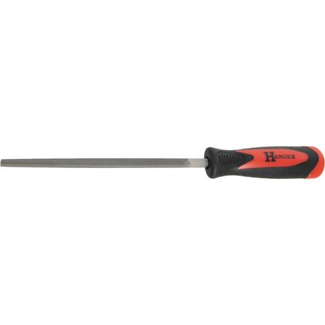Lima quadrata con manico bimateriale 200 mm Hanger