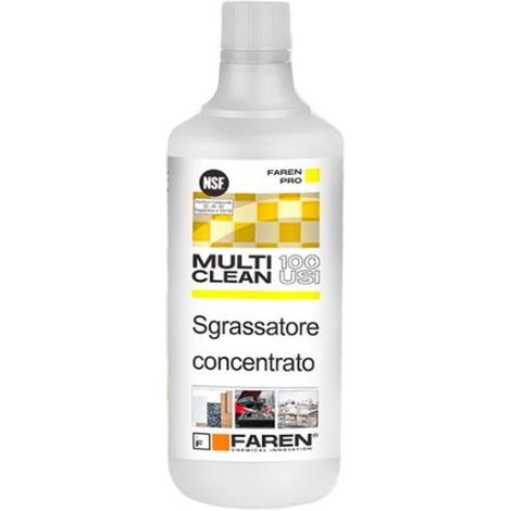 SGRASSATORE CONCENTRATO NSF """FAREN 100 USI""" 1LT