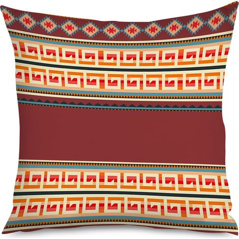 Housse de coussin motifs ganesh, indien bohème (1/5)
