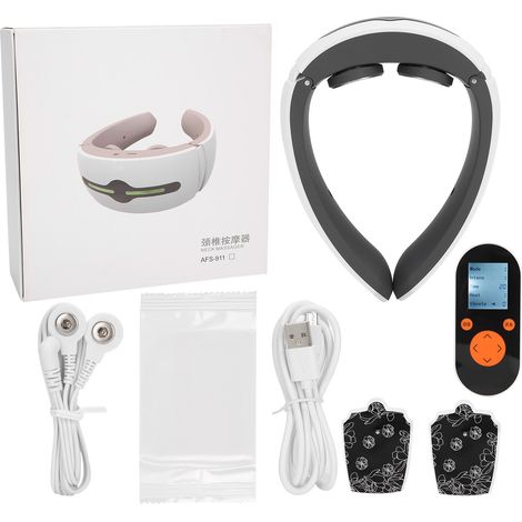 Massageur Cervical Électrique Rechargeable avec Fonction de Chauffage pour Soulagement des Douleurs au Cou (1/5)