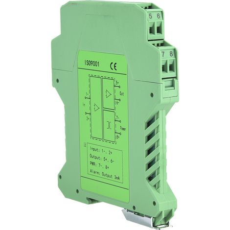 Isolateur de signal électrique, entrée/sortie analogique, isolation du signal de courant 4-20 mA, 1 entrée, 1 sortie (1/5)