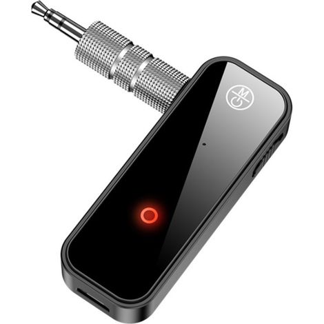 Récepteur/Kit de voiture Bluetooth 5.0 en deux parties, adaptateur audio portable sans fil avec prise auxiliaire 3,5 mm, adaptateur Bluetooth stéréo pour la diffusion de musique à domicile - 221260mm (1/2)