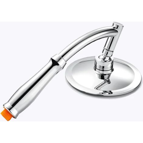 Juego de accesorios de baño con cabezal de ducha turbo grande, bañera higiénica, ducha de lluvia de alta presión, uso moderno, cabezal de ducha de hidromasaje TM-SD-1132 (1/3)
