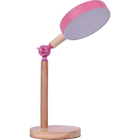 Flexo serie LUPPA 2X12W LED Rosa/Madera (1/3)