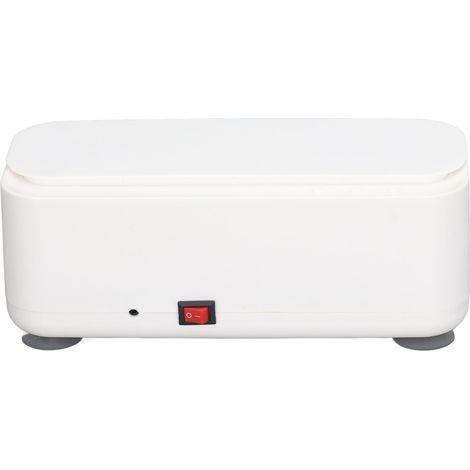 Ultraschall-Schmuckreiniger, leiser, tragbarer, USB-betriebener Ultraschallreiniger zur Reinigung von Brillen, Uhren, Zahnprothesen und Kosmetikbürsten (1/5)