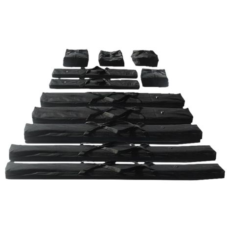 Set de housses pour tentes PROFESSIONAL de 5m de large (2,0m de hauteur)