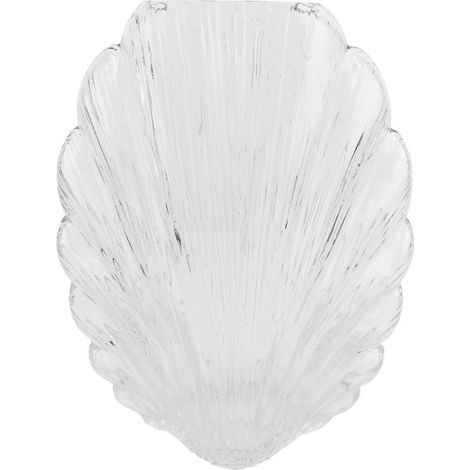 Vase Leucie verre transparent 10x20x25cm