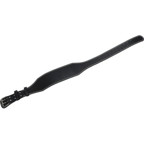 Ceinture de powerlifting noir pour soulevé de terre, squat et musculation en salle de sport
