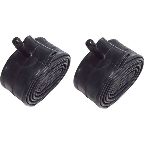 2x Chambre à air 16 17 2 3/4 valve schrader droite brouette chariot diable tracteur tondeuse
