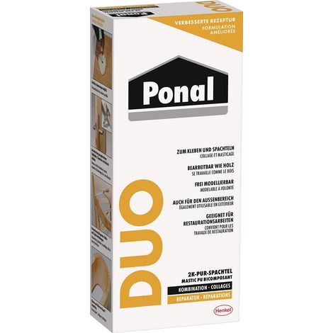 PONAL 2K-PUR-Spachtel Duo DIN EN 204, D4 353 g Faltschachtel