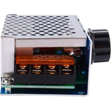 AC 220V 4000W Hochleistungs-SCR-Elektronik-Spannungsregler-Thermostat-Drehzahlregler (1/5)