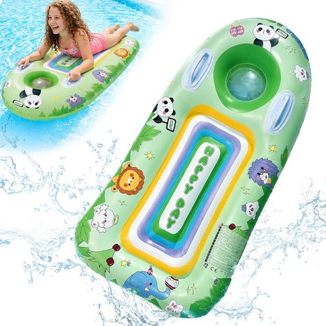 Matelas gonflable pour enfants, planche de natation gonflable, pour piscine, plage, mer, été (Bospanda) (1/5)