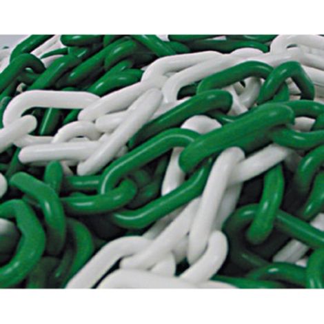 Chaîne plastique vert/blanc n°8-1185289 - Novap