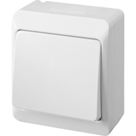 Conmutador elec 10amp-250v estanco sup. ip54 abs bl pool 54