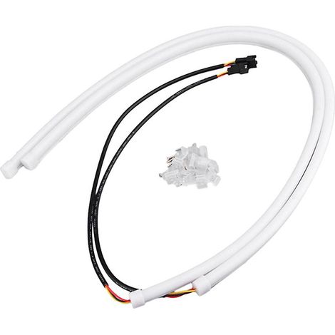 2 Stück LED-Streifen für Autos, weich, ultradünn, Tagfahrlicht, Blinker