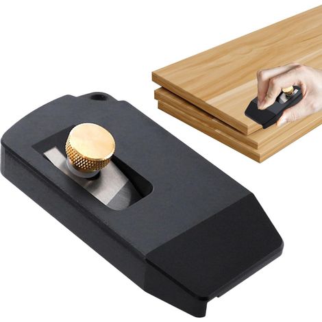 Rabot À Main Pour Travail Du Bois Mini Rabot Manuel de Précision Portable  Outil De Lissage Rabot À Bloc pour Travail du Bois, Rénovation DIY et Panneaux de Fibres (1/5)