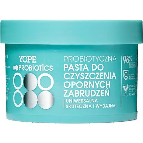 Pâte probiotique YOPE Probiotics pour nettoyer les saletés tenaces 160 g