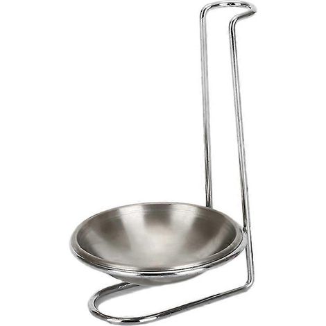 Support de couvercle et cuillère en acier inoxydable, rangement vertical pour ustensiles de cuisine (1/4)