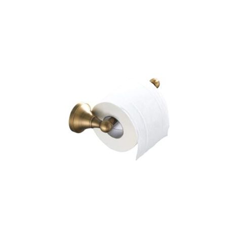Antiker Toilettenpapierhalter aus Messing mit gebürstetem Bronze-Design für Bad und Küche, praktisch und elegant - Crezuo (1/4)