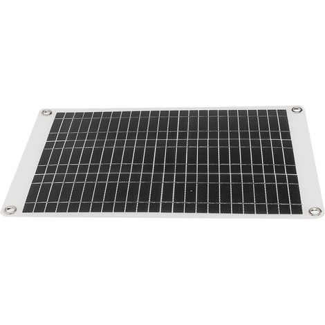 Panneau solaire flexible en polysilicium ETFE 15 W, chargeur de batterie pour voiture, chargeur de téléphone portable 12 V