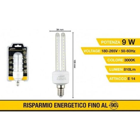Ampoule Led E14 9w Blanc Chaud 3000k Froid 6500k Naturel 4000k 48d 2u03t