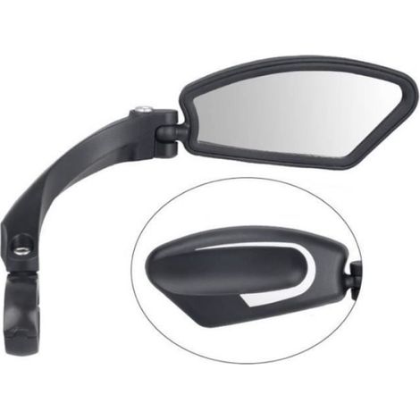Rétroviseur de Vélo,Vélo Guidon Rétroviseur de Sécurité Arrière pour Vélo VTT électrique Moto (1/4)