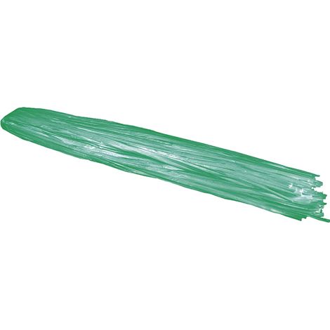 RAFIA SINTETICA A MAZZETTI gr. 200 circa - colore verde- 15 kg  - LIF