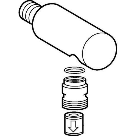 Hansa 59913700 Wand Kupplung HANSAMATRIX 59913700 (1/2)