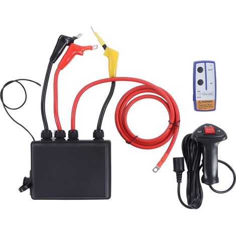 Ej.Life Winden-Fernbedienungssatz, TemperaturbestäNdiger 3-Pin-Stecker Windensteuerung FüR 8000-20000LB Winde (1/5)