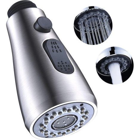 Universal G1/2" shower head for kitchen tap, sink tap aerator, replacement parts. (1/5)