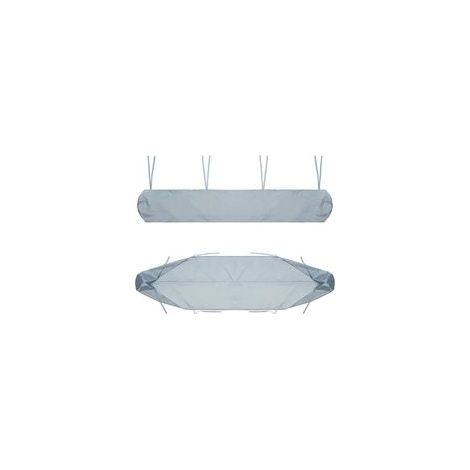 Auvent DeTerrasse, De Terrasse De Rangement Housse Auvent, Protection La Neige Anti-poussiere en Imperméable(3m,Silver) (1/5)
