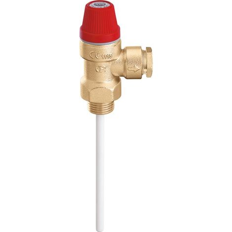 Kombiniertes Temperatur- und Drucksicherheitsventil 6 bar Caleffi 309560 6 bar