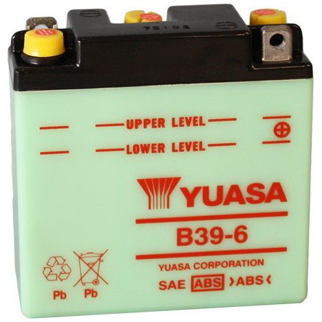 BATTERIA YUASA B39-6 6V 7 Ah