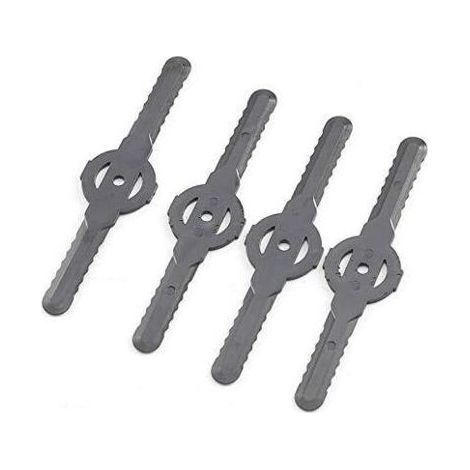 20 Pieces Lawn Mower Blades Plastic Lawn Mower Blade Cordless Mower Garden Tool Lawn Mower Mower (1/5)