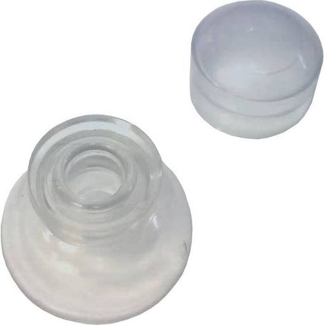 25 x RONDELLA CRISTAL P/POLICARBONATI D 28 MM