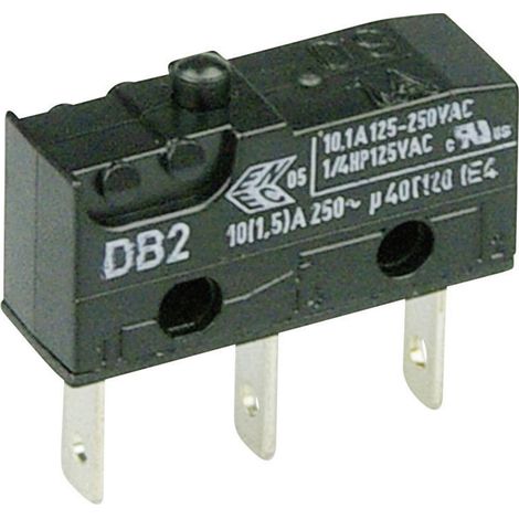 ZF DB2C-B1AA Mikroschalter DB2C-B1AA 250 V/AC 10 A 1 x Ein/(Ein)  tastend 1 St.
