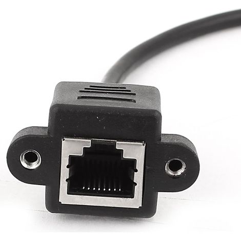Rallonge réseau Ethernet RJ45 mâle/femelle de 1,5 m (5 pi) à visser, (1/3)