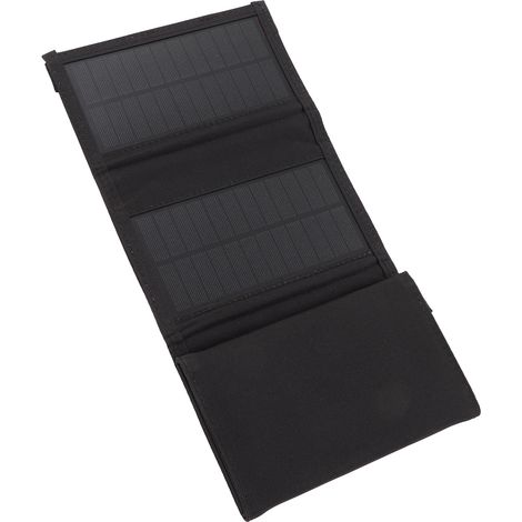 Tragbares, faltbares 15-W-Solarpanel, Photovoltaik, monokristallines Silizium, 5-V-Schnellladefunktion für Wohnwagen, Mobiltelefone und den Einsatz im Freien (1/5)