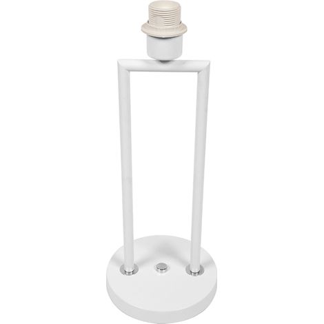 Tischplatte Basis montijo 1xe27 h.45xd.18cm white